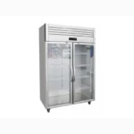 Commercial Grade Stainless Steel Glass Door Refrigerator