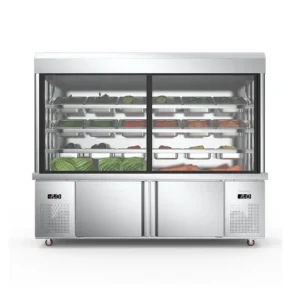 Spicy skewers display cabinet