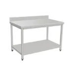 Stainless steel workbench (square leg assembly)