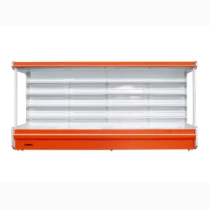 Economy air curtain cabinet
