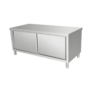Assembled sliding door workbench