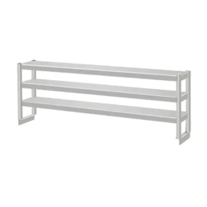 Assemble stainless steel three-layer storage rack