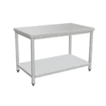 Stainless steel workbench (round leg assembly)