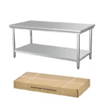 Knock-down Double Layer Flat Workbench